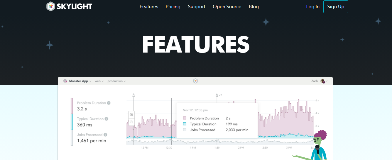 Skylight is an APM tool to consider