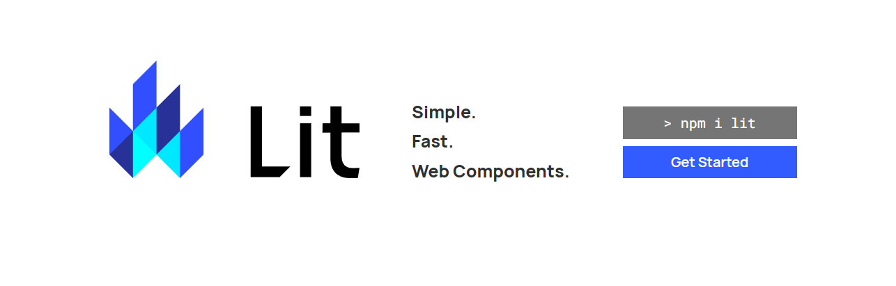 Popular JavaScript framework: Lit