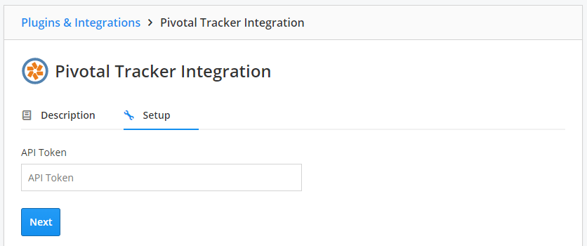 PivotalTracker set up