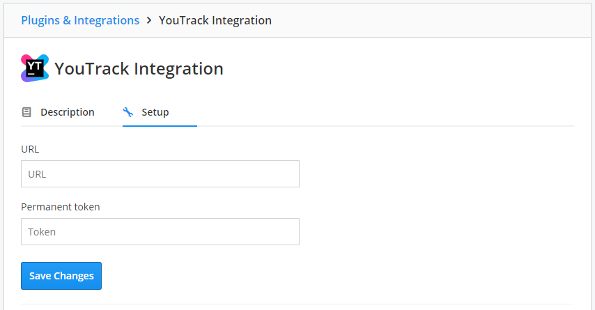 YouTrack set up